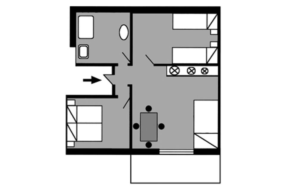 Apartment Typ B1