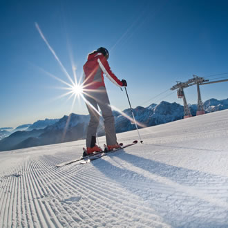 Skifahren am Kronplatz