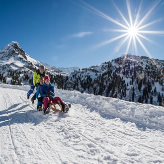 Tobogganing